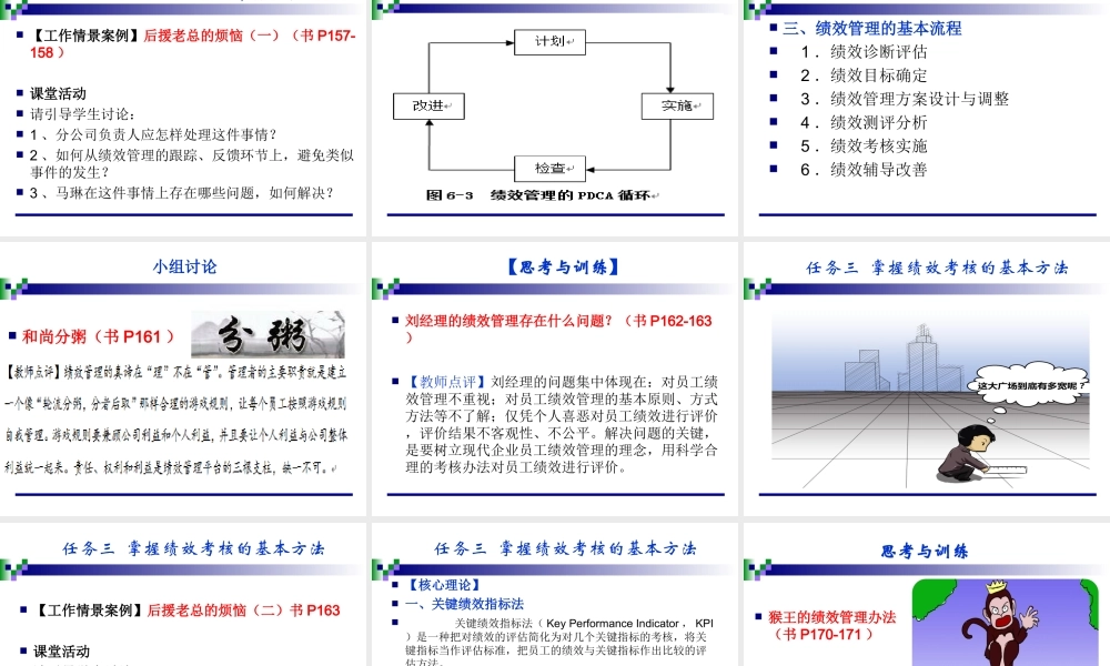 模块六激励与绩效管理PPT.ppt