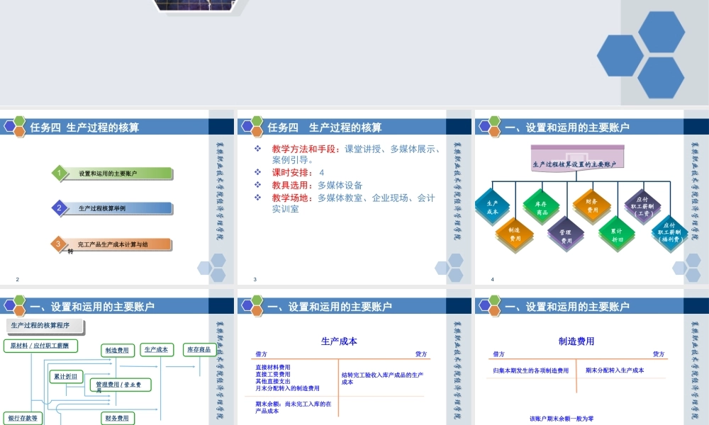 情景三任务四 生产过程的核算.pptx