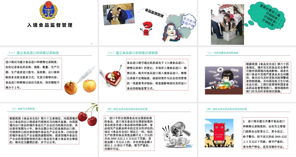 入境食品监督管理.ppt