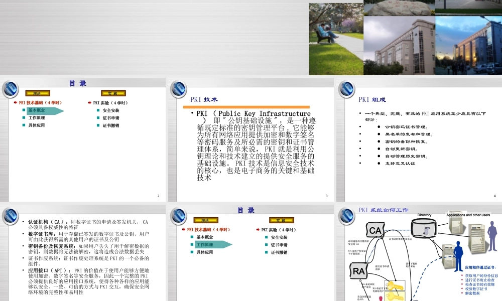 理论五 PKI技术原理.ppt