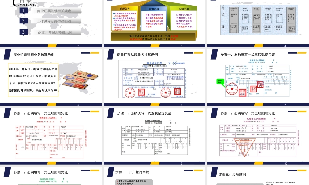 商业汇票贴现业务的核算.ppt
