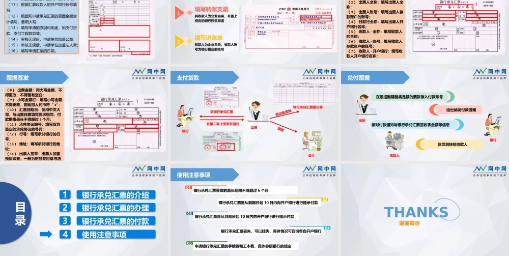 使用银行承兑汇票付款.pptx