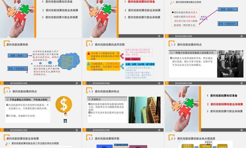 委托收款结算业务的核算.ppt