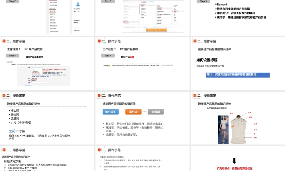 项目四 跨境电商产品发布.pptx