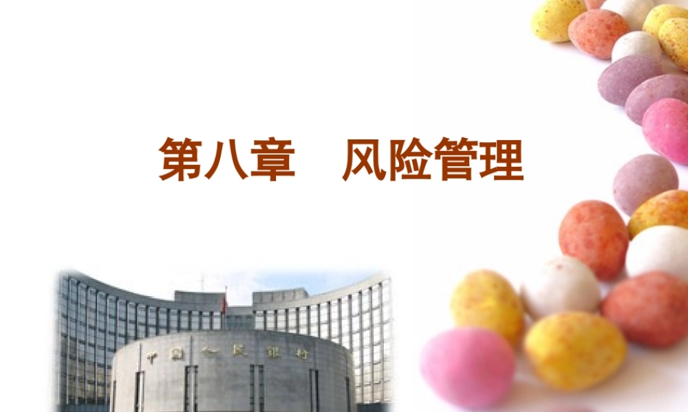 现代金融应用实物课件8.ppt