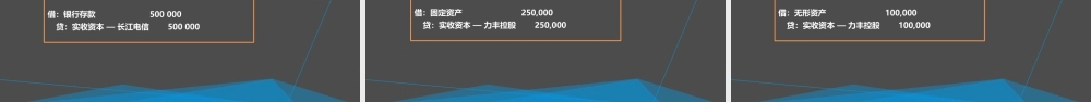 学习情境三 记录企业典型经济业务 任务2 筹集资金的核算.pptx