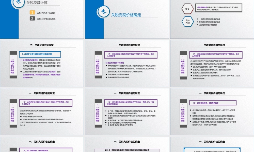 学习任务4.2 关税税额计算.pptx