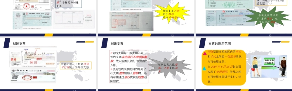 支票的概念及种类.ppt