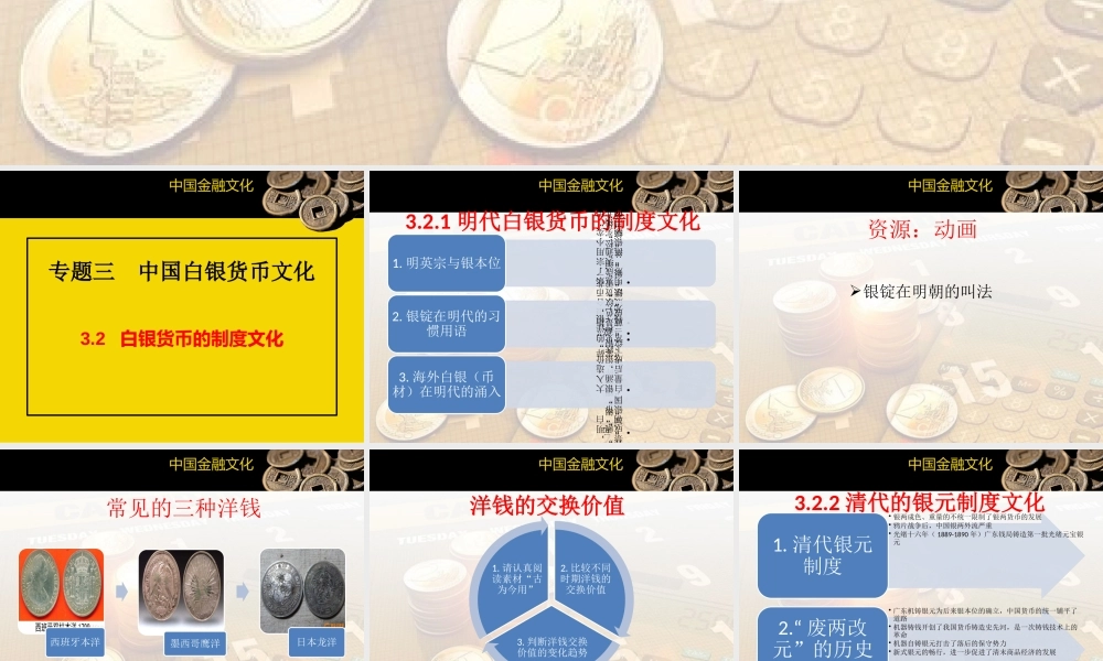 专题三中国白银货币文化(2）.pptx