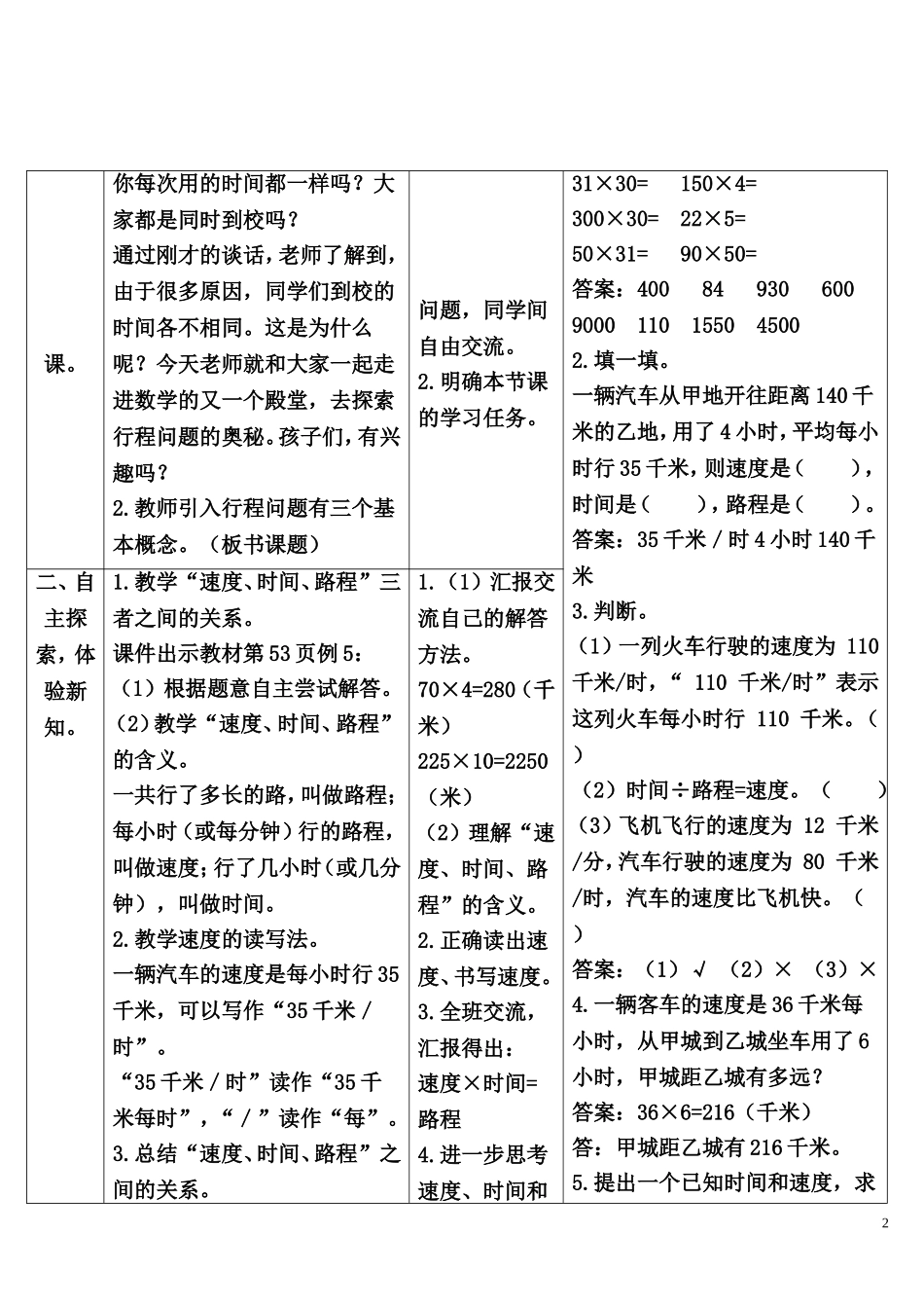 第5课时 速度、时间和路程.doc_第2页