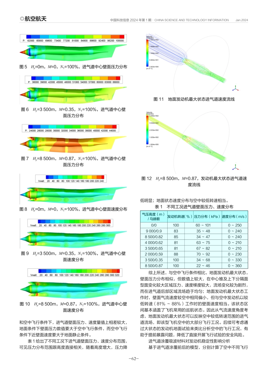 飞机进气道涂覆低可探测吸波材料流场分析.pdf_第3页