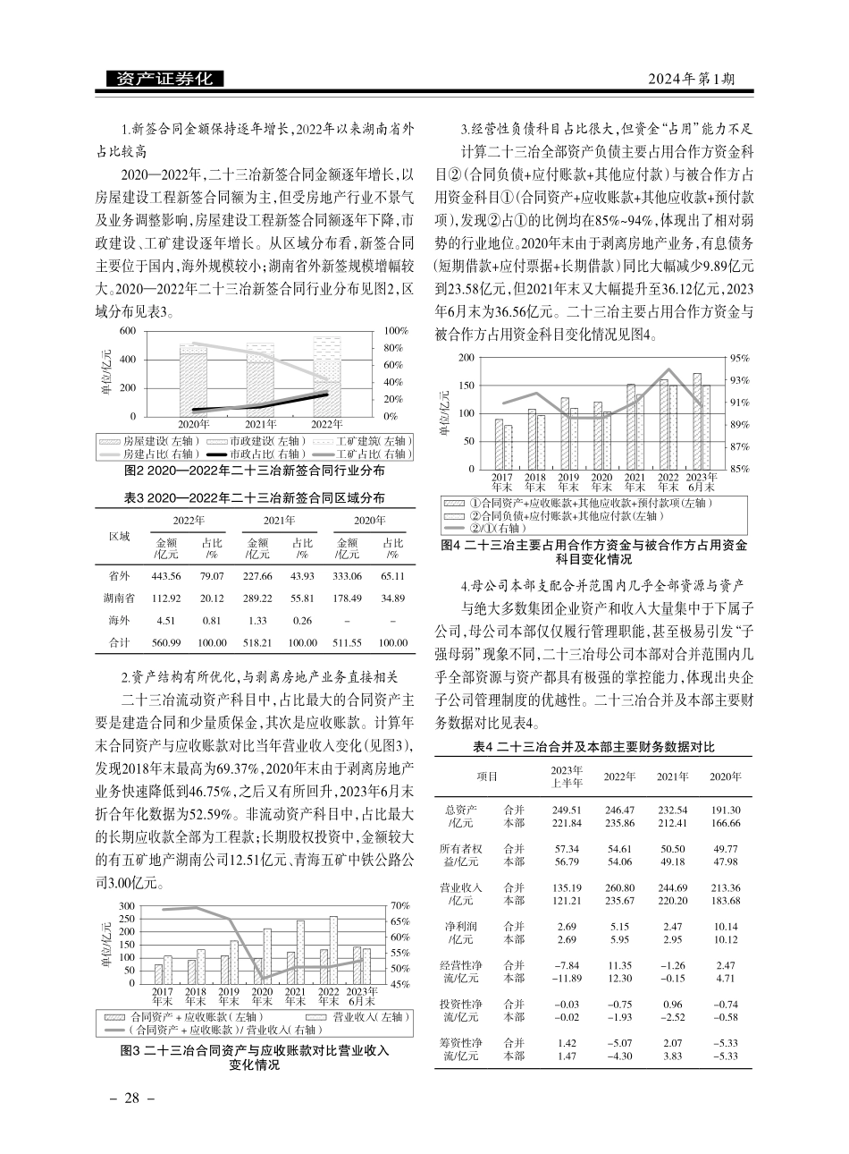 二十三冶资产证券化产品发行情况及信用风险分析.pdf_第3页