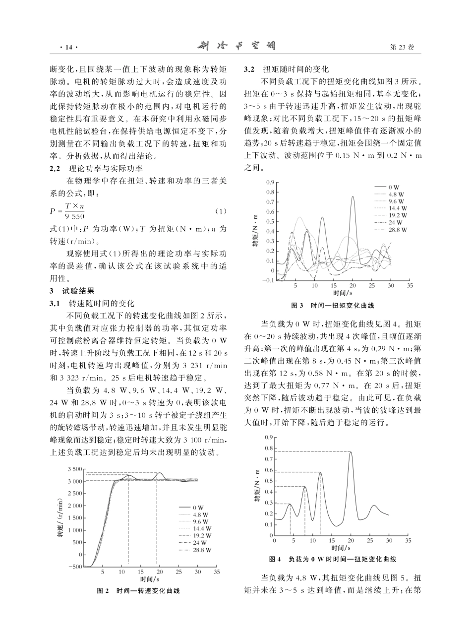 空调系统永磁同步电机运转特性研究.pdf_第3页