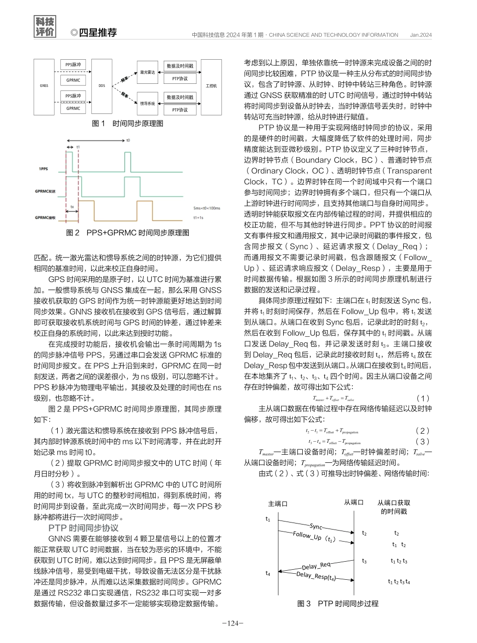 激光雷达与惯导系统的时间同步方法研究.pdf_第2页