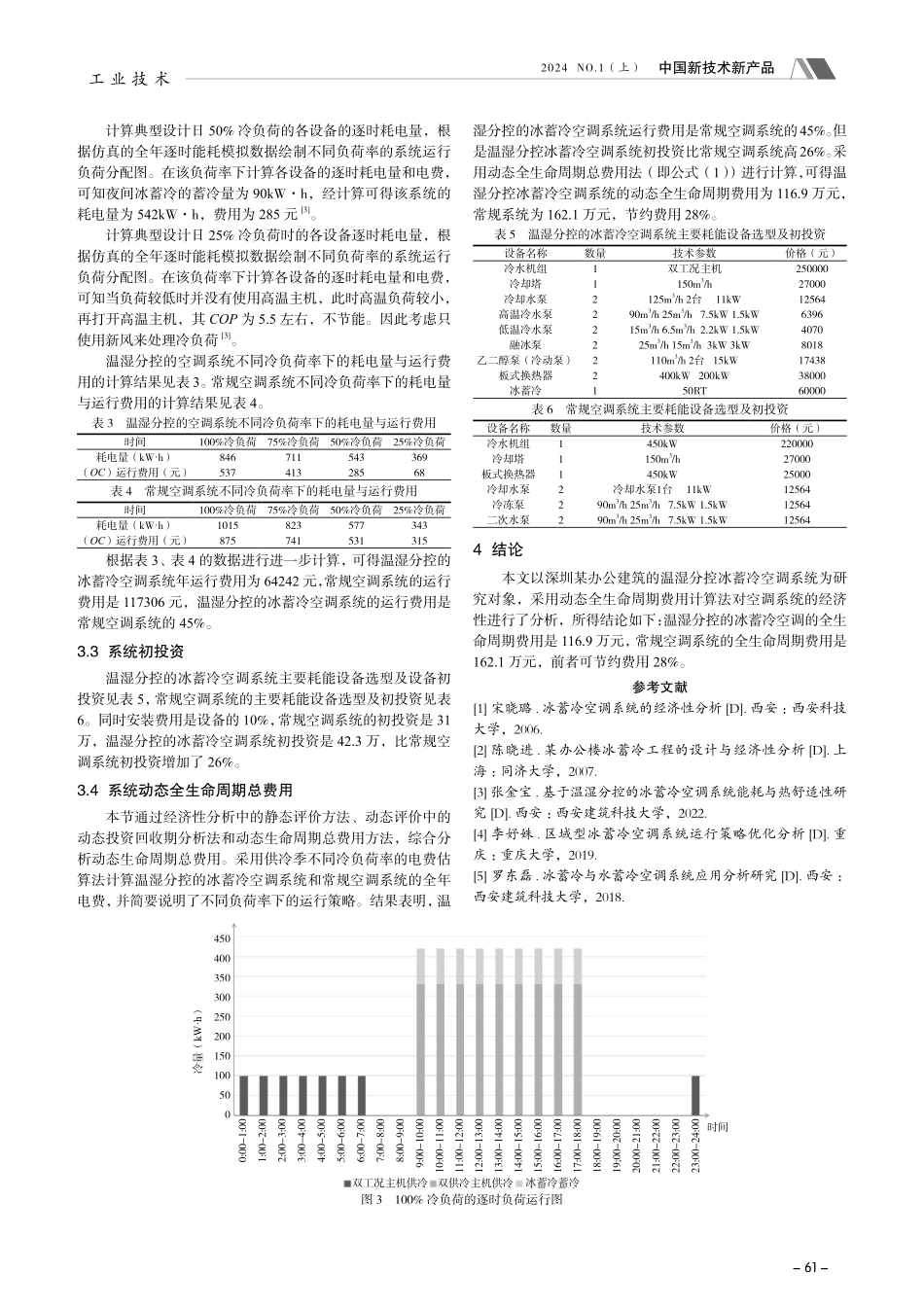 基于温湿分控的冰蓄冷空调系统全生命周期总费用分析.pdf_第3页