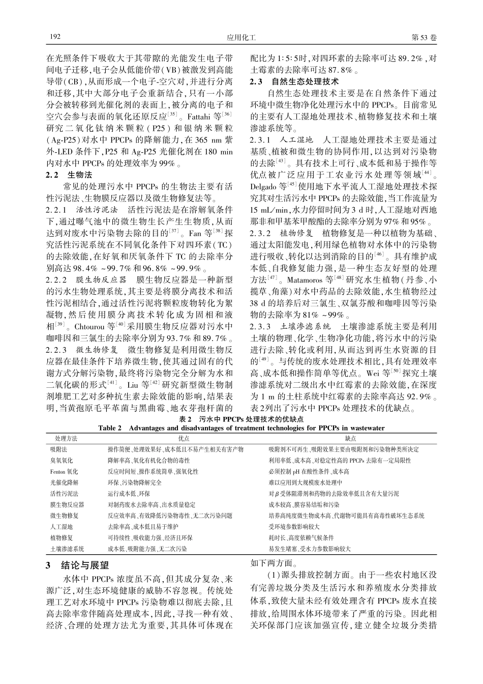 污水中PPCPs处理技术的研究进展.pdf_第3页