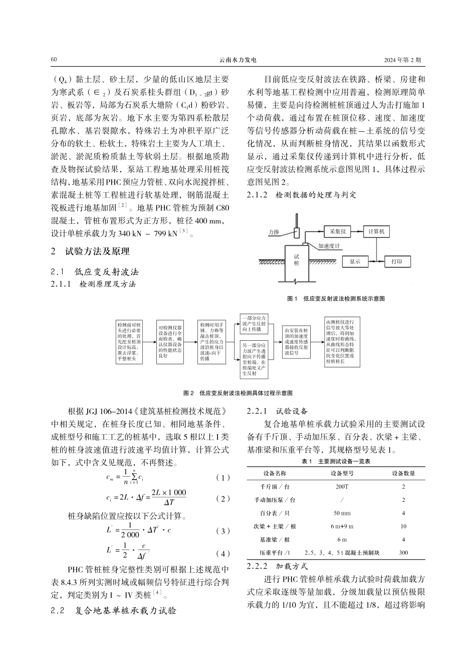 软土地基处理中PHC管桩桩身及单桩承载力试验研究.pdf_第2页