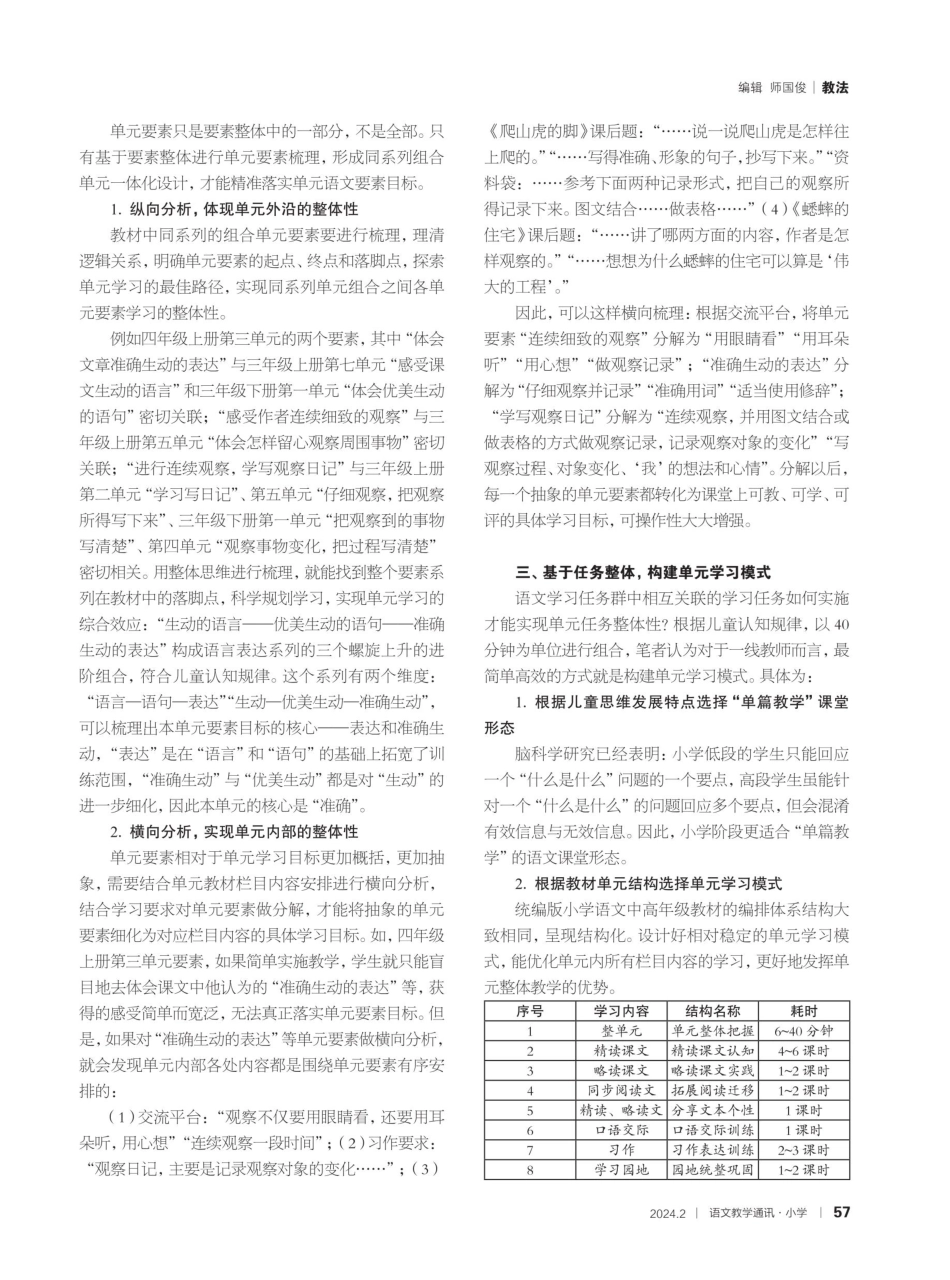 基于整体思维的中年级语文实践活动设计策略.pdf_第2页