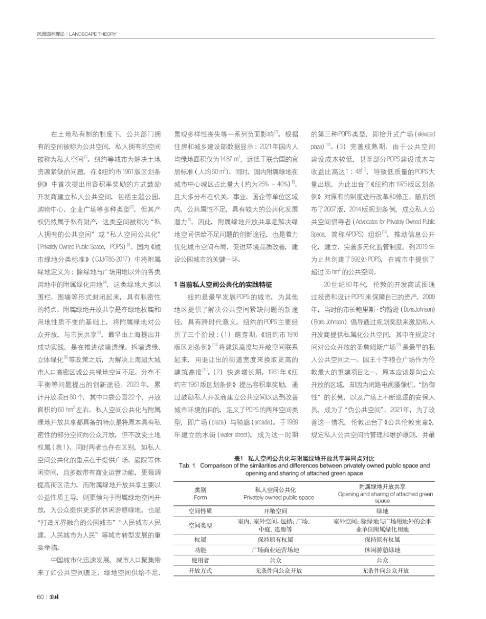 私人空间公共化发展历程及对中国附属绿地开放共享的启示.pdf_第2页