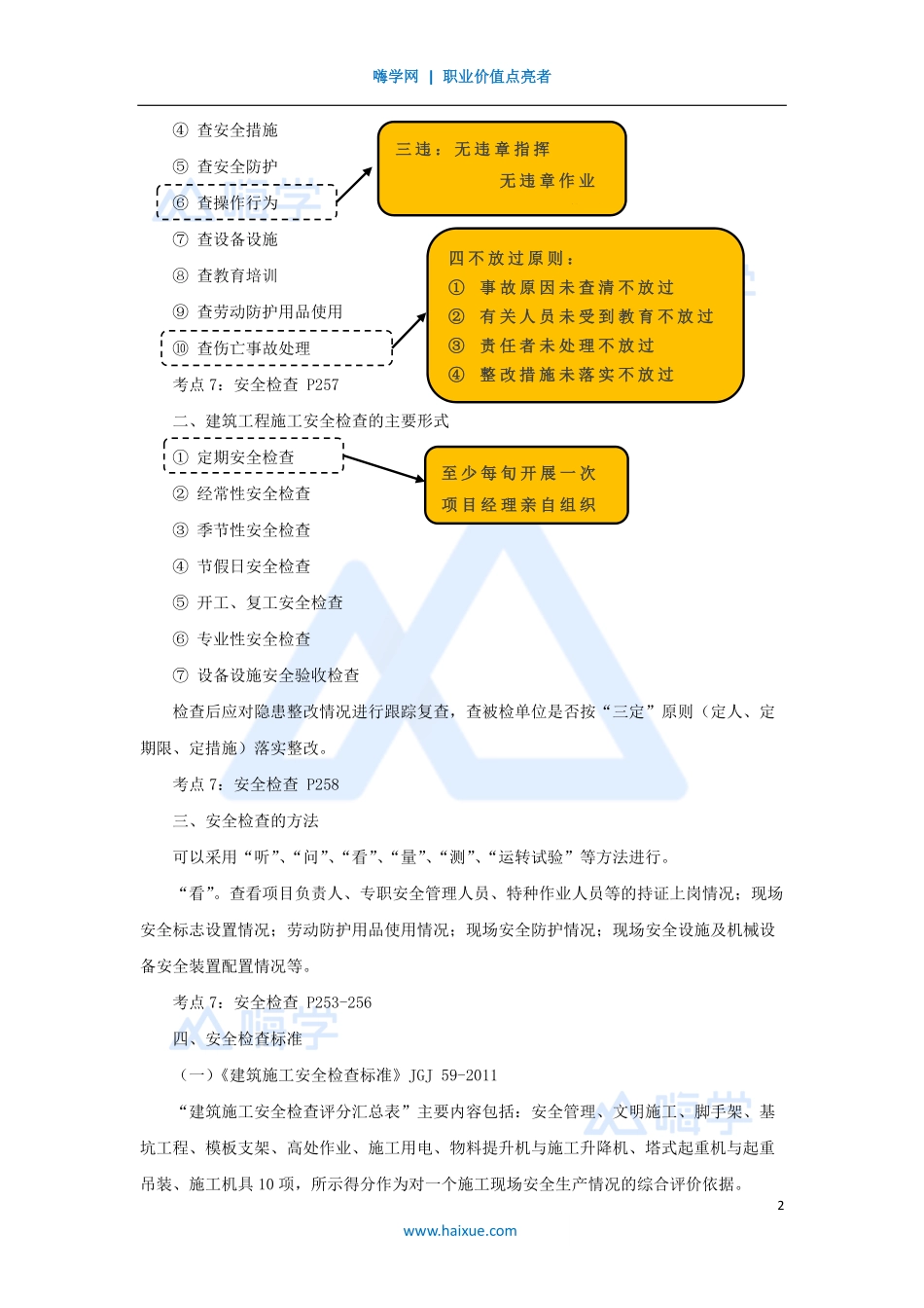 模块8-（42）现场与安全管理（安全管理：安全检查与安全事故处理）.pdf_第2页