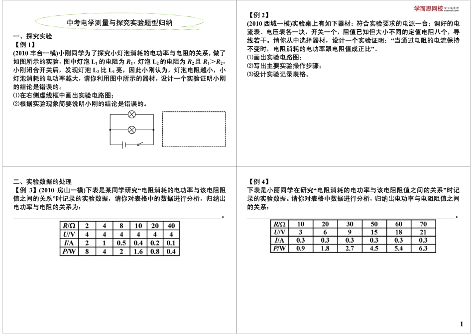 第36讲 电流做功与电功率-中考电学测量与探究实验题型归纳(1).pdf_第1页