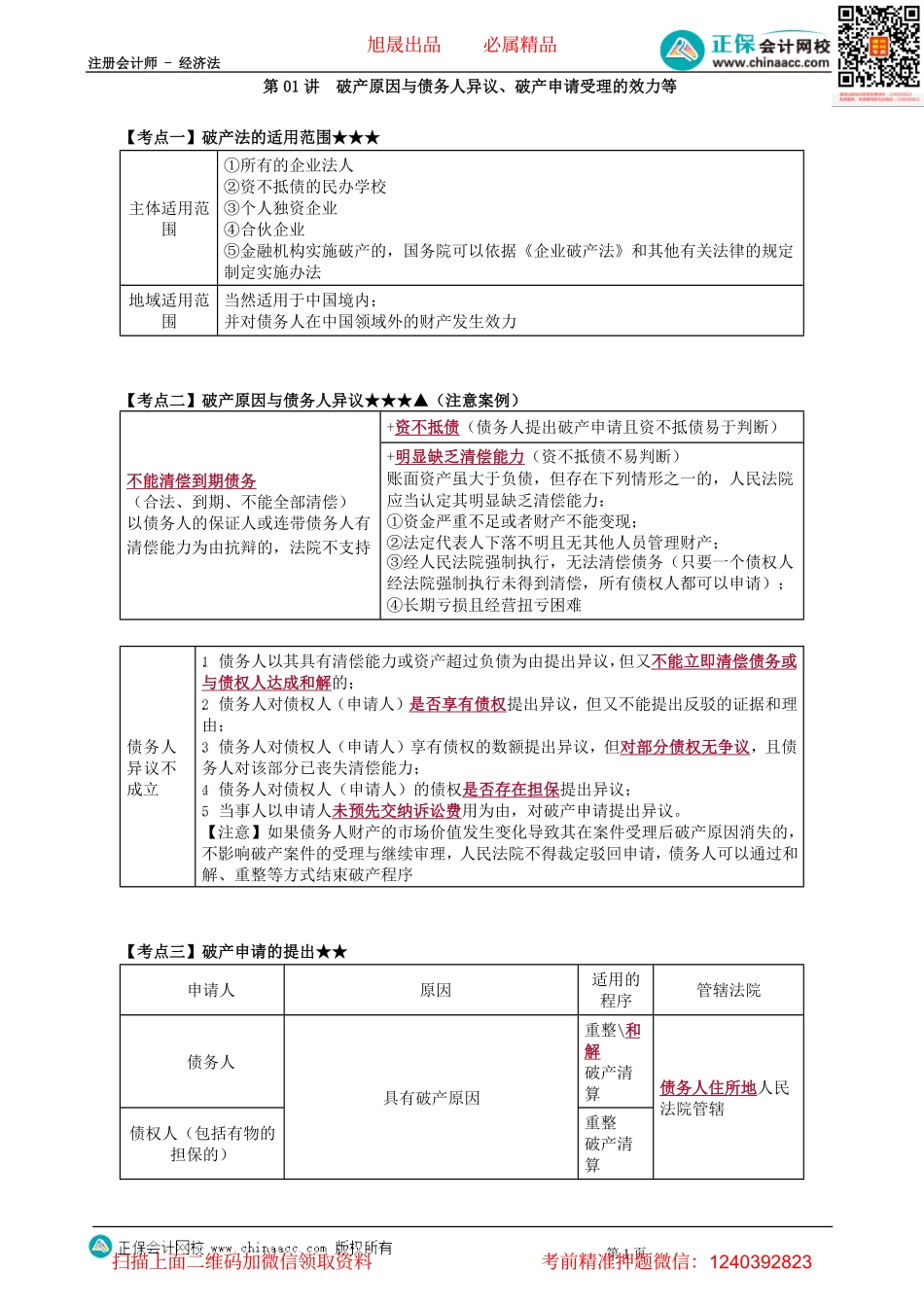 第0801讲　破产原因与债务人异议、破产申请受理的效力等-_create.pdf_第1页
