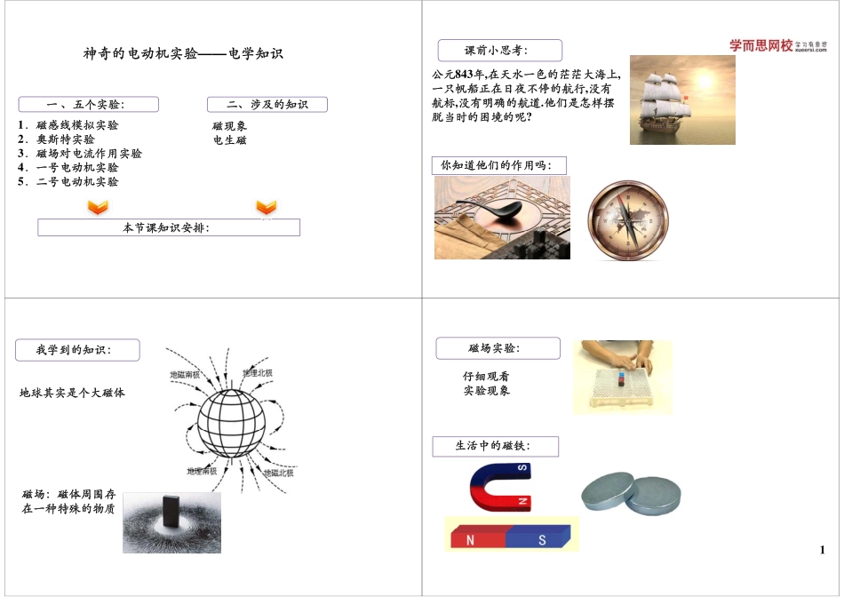 神奇的电动机实验——电学知识(1).pdf_第1页
