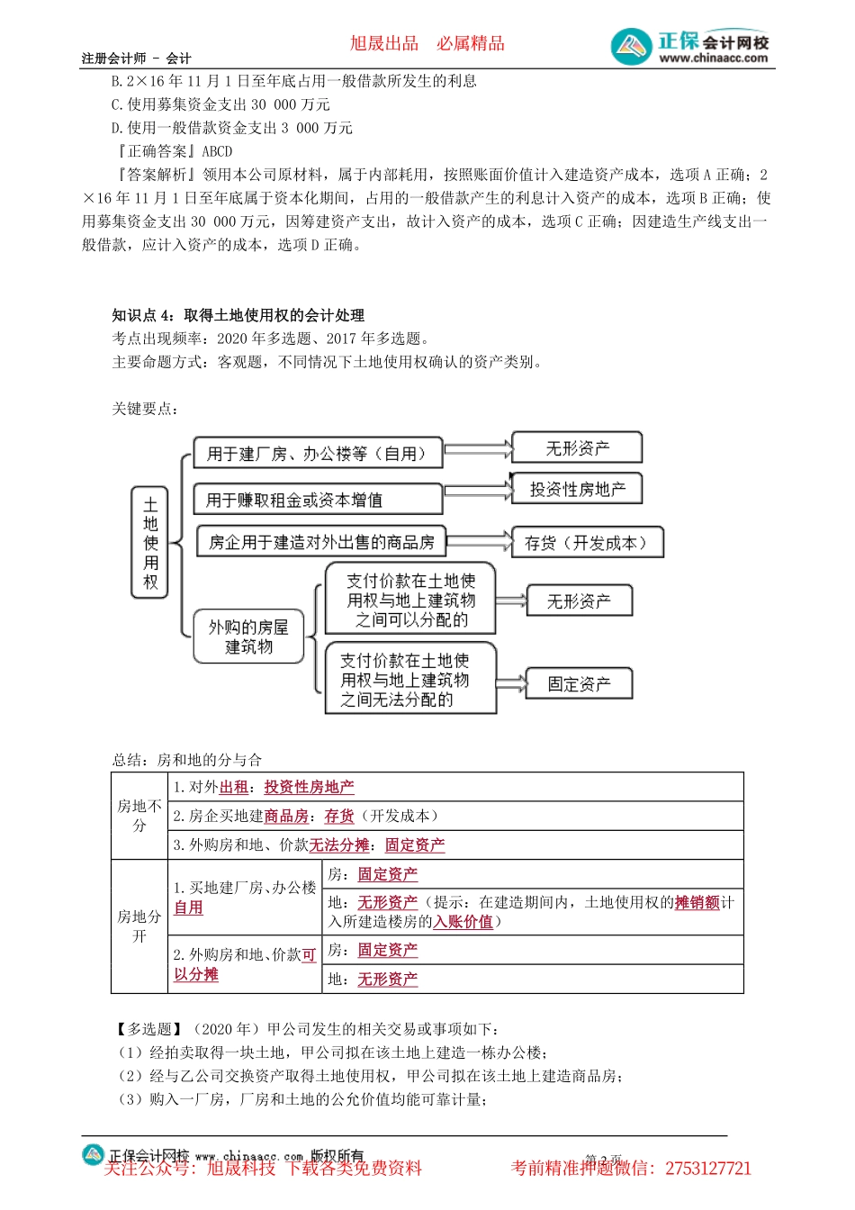 第0102讲　自营建造固定资产、取得土地使用权、投资性房地产转换_create.pdf_第2页