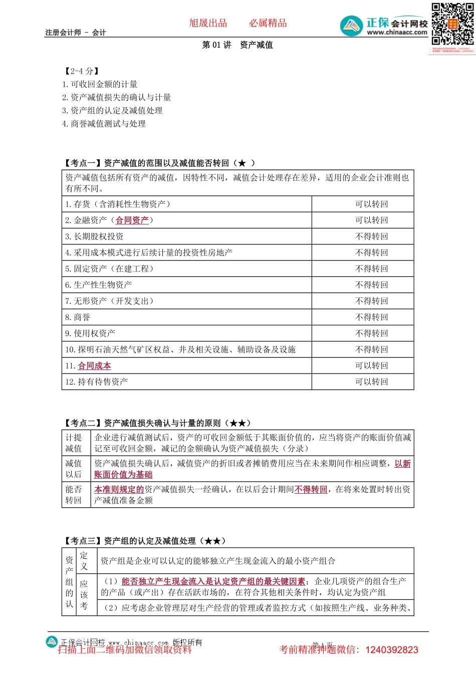 第0701讲　资产减值-_create.pdf_第1页