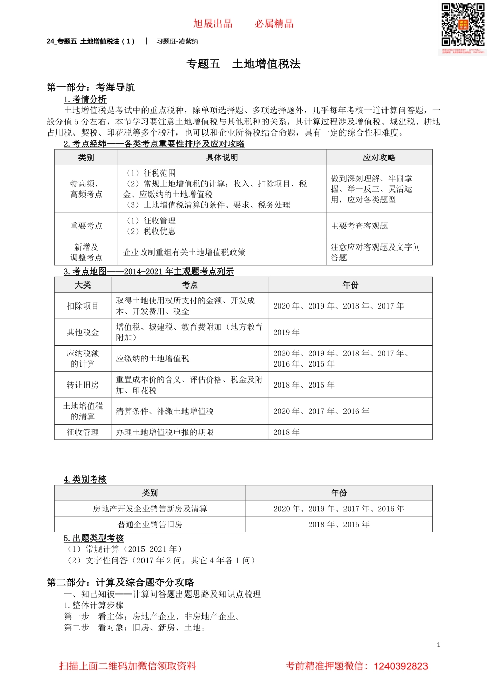24_专题五 土地增值税法（1）.pdf_第1页