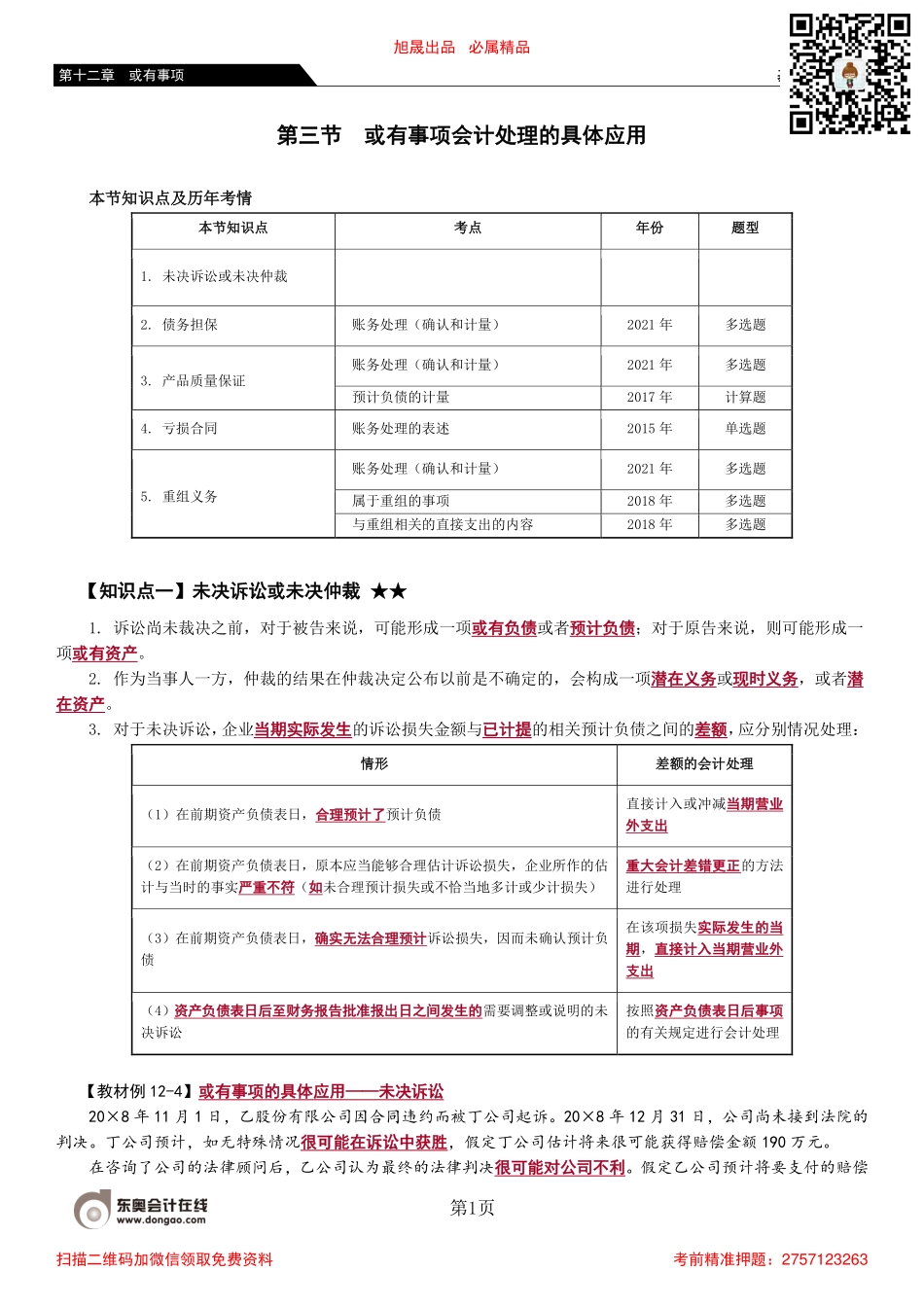 74_或有事项会计处理的具体应用（1）.pdf_第1页