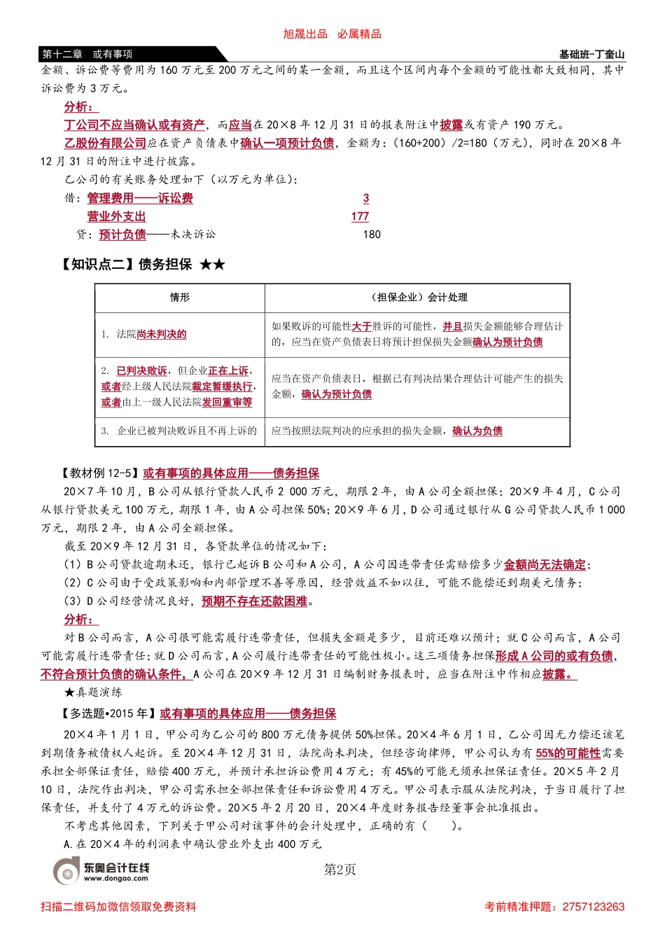74_或有事项会计处理的具体应用（1）.pdf_第2页