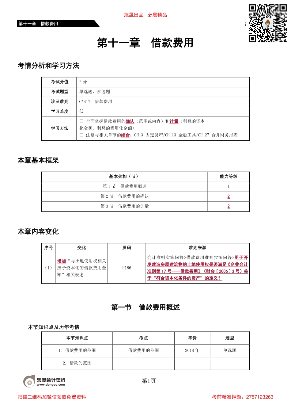 70_借款费用概述借款费用的确认.pdf_第1页
