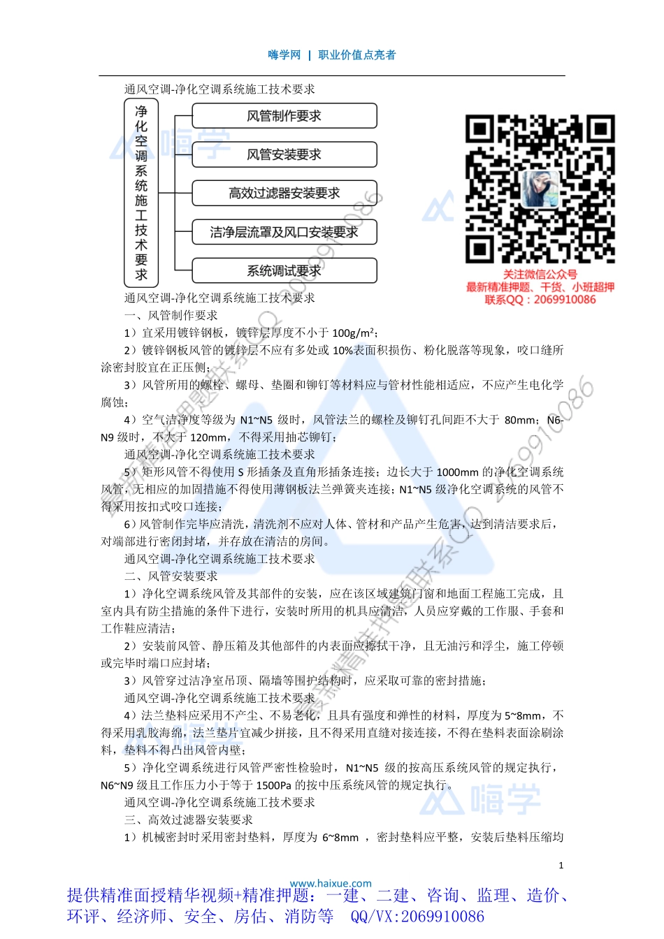 WM_Removed_411H410000 （40）通风空调-净化空调系统施工技术要求.pdf_第1页