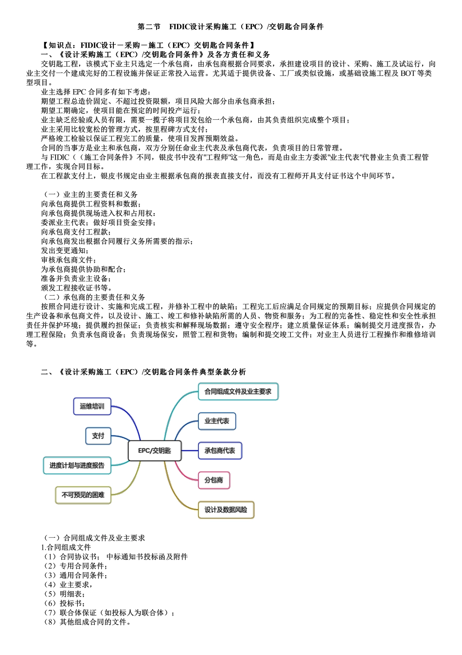 第02讲　FIDIC设计－采购－施工（EPC）交钥匙合同条件.pdf_第1页