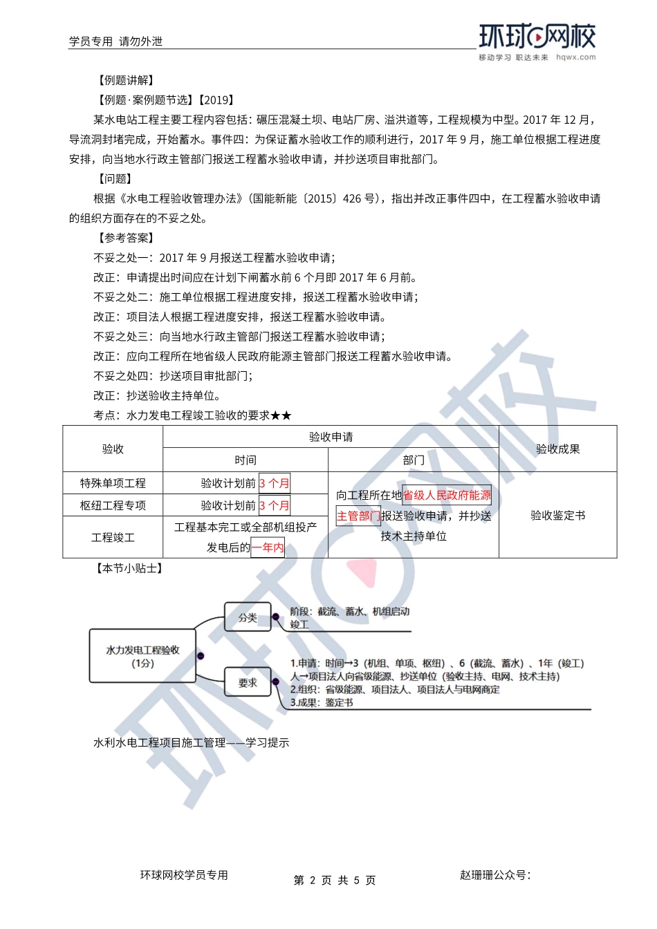 第63讲-水力发电工程验收、施工工程设施、现场规划.pdf_第2页