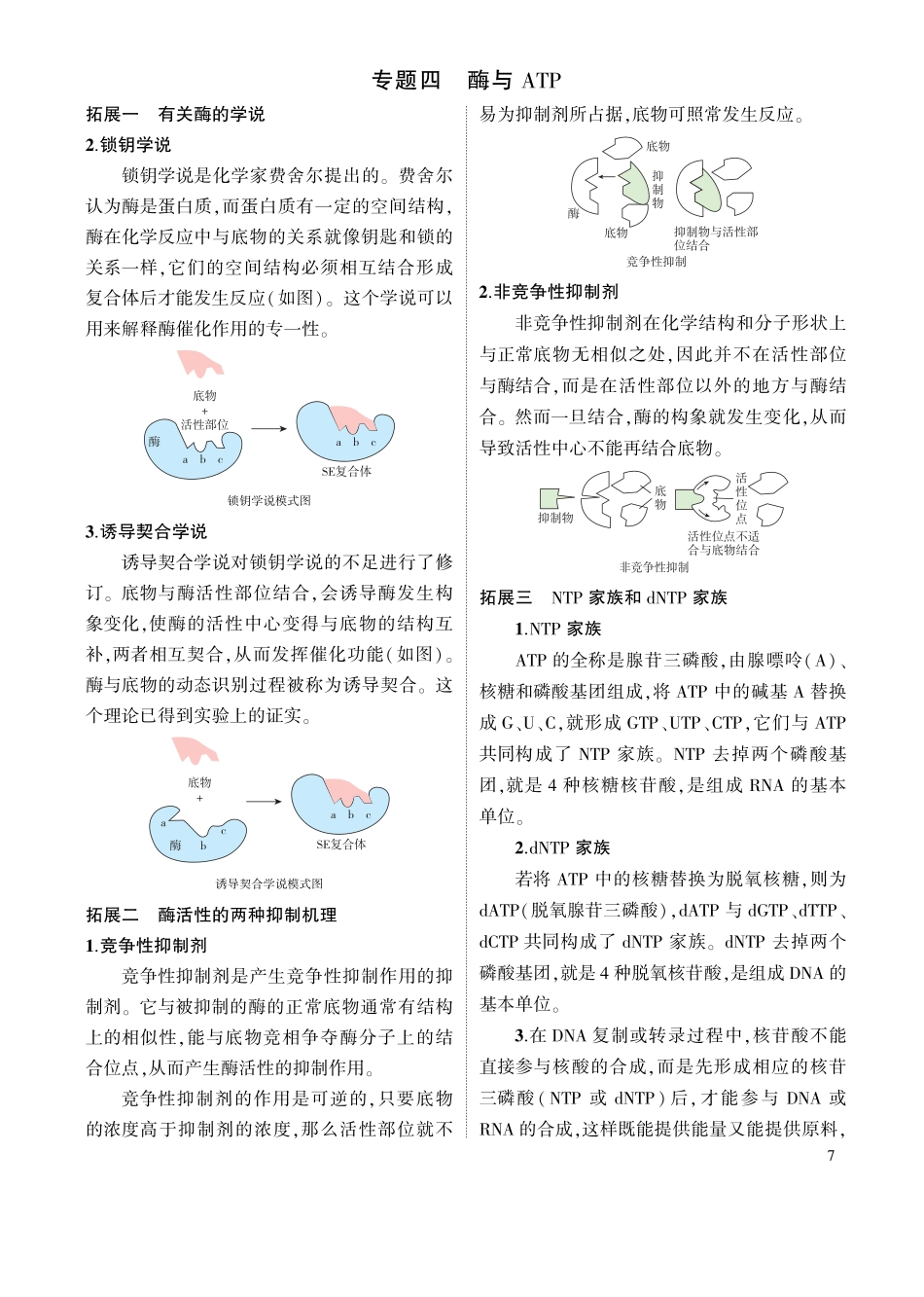 1_专题四 酶与ATP拓展一.pdf_第1页
