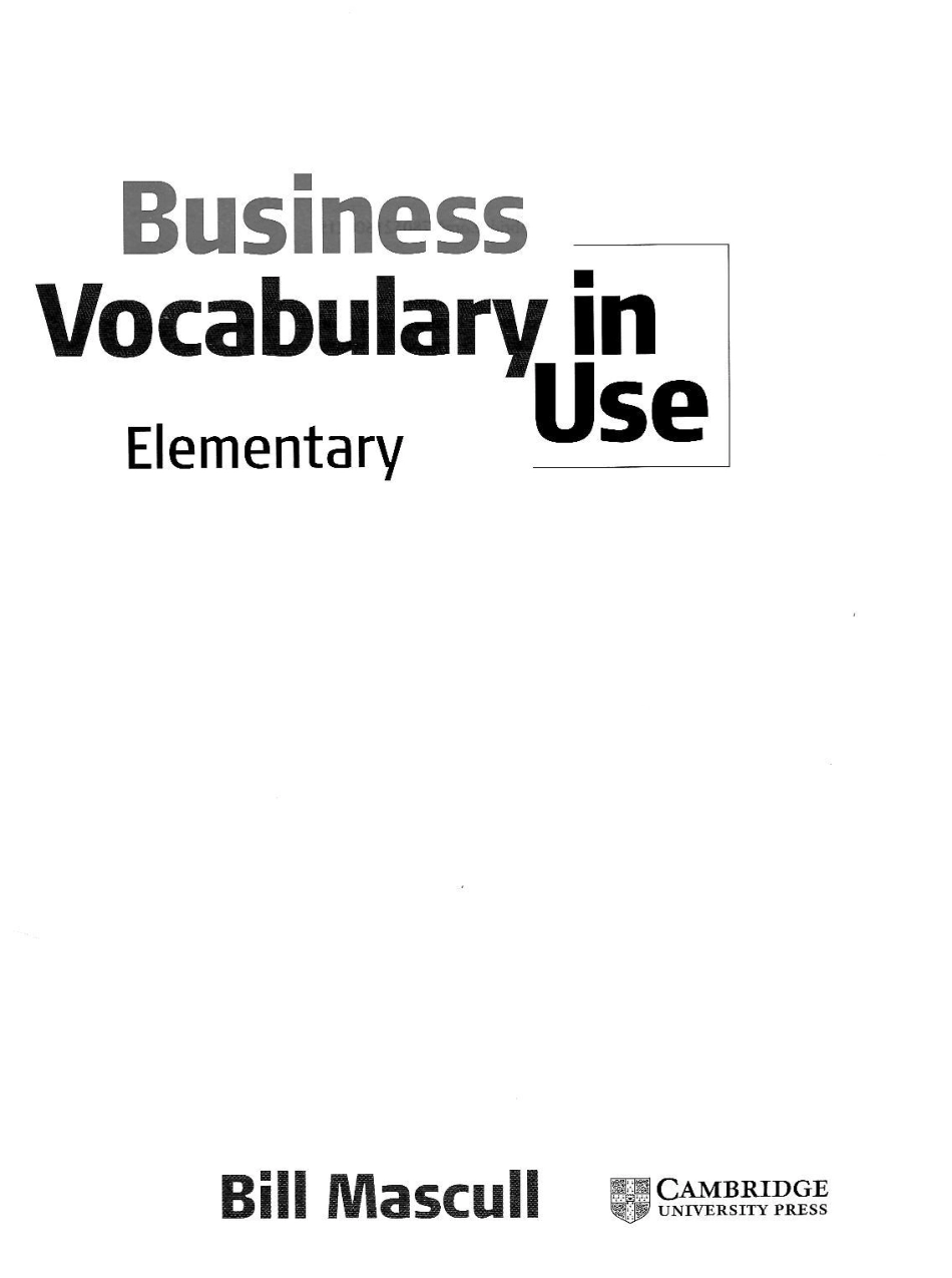 Cambridge.University.Press.Business.Vocabulary.In.Use.Elementary(1).pdf_第1页