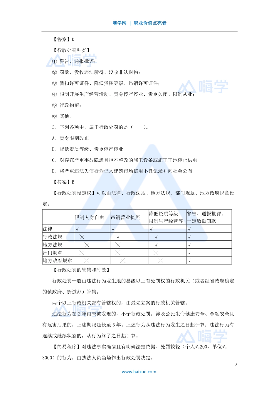 陈印-一级建造师-建设工程法规及相关知识-名师精讲通关-第一章（6）1.6建设工程行政法律制度.pdf_第3页