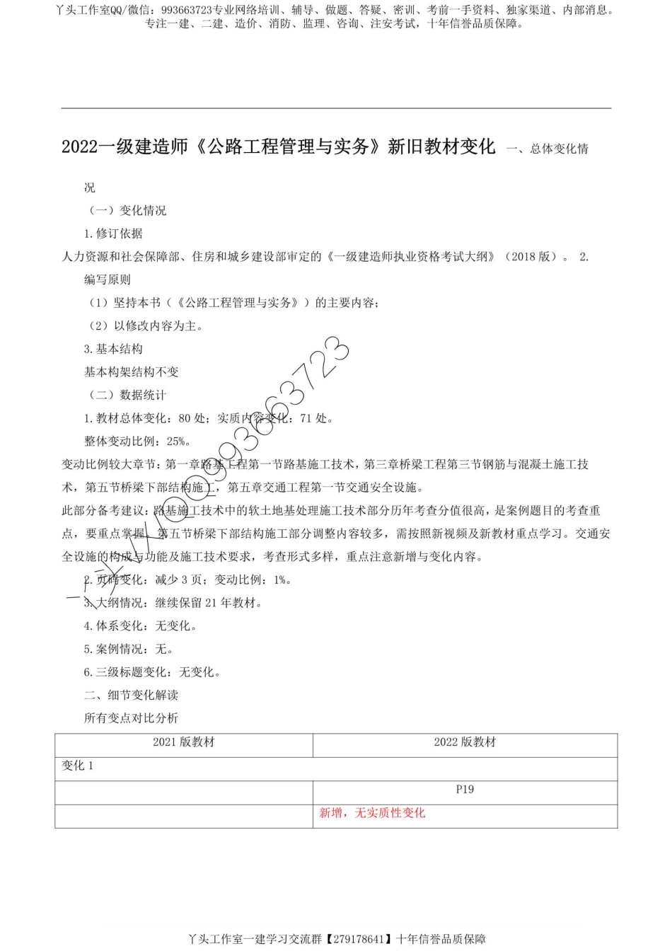 【对比】2022一建公路新旧教材对比变化.pdf_第1页
