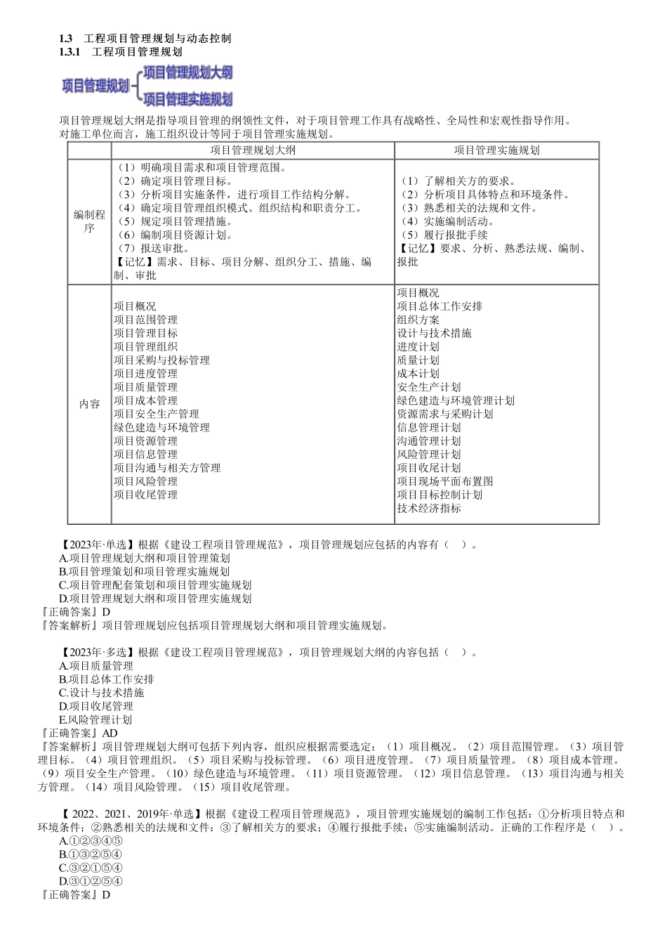 第07讲　工程项目管理规划与动态控制.pdf_第1页