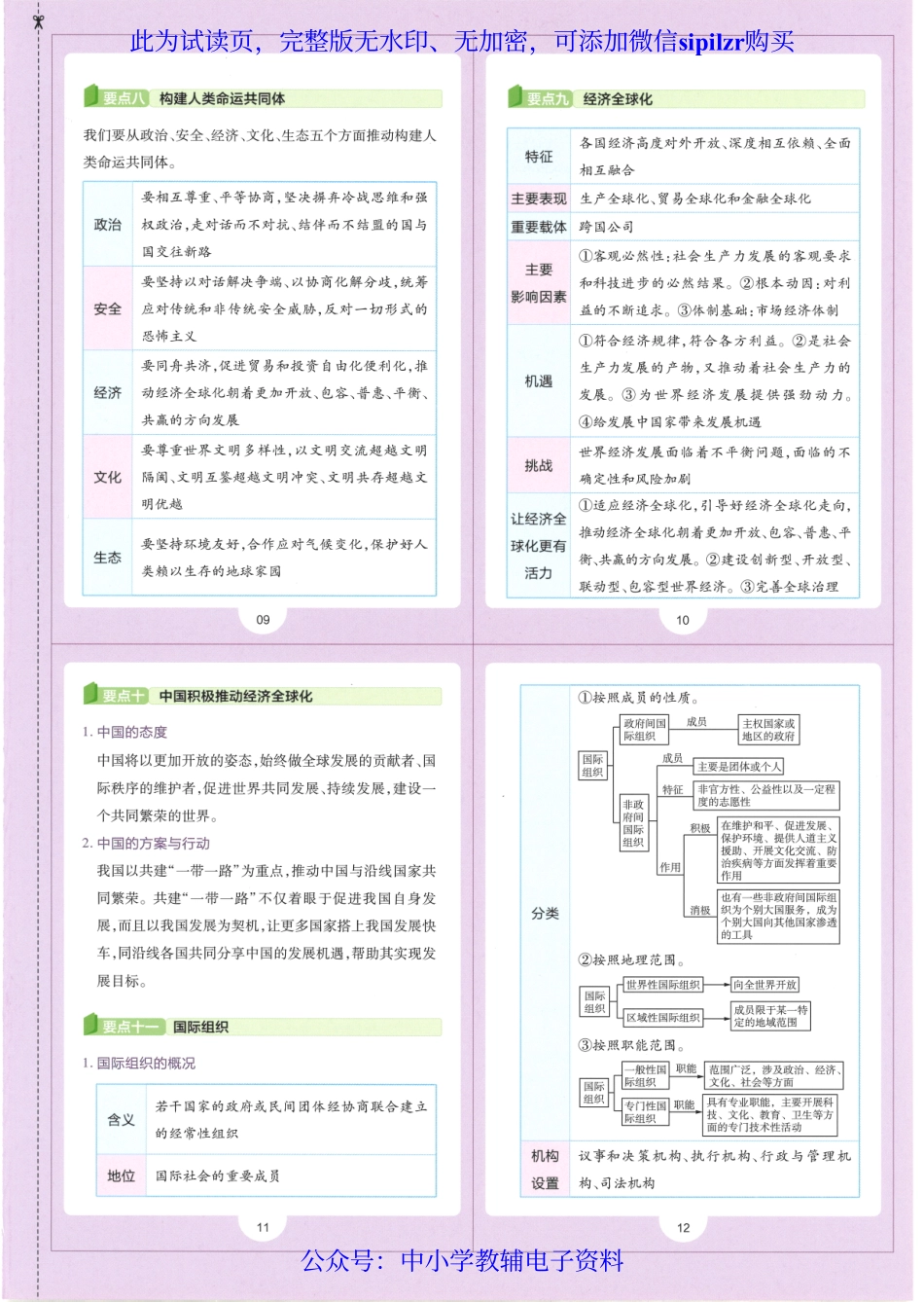 试看－【7】2023版《高中教材帮》政治（RJ）选择性必修1 当代国际政治与经济.pdf_第3页