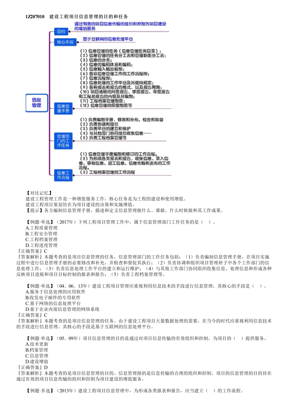 59、1Z207000第01讲　建设工程项目信息管理.pdf_第1页