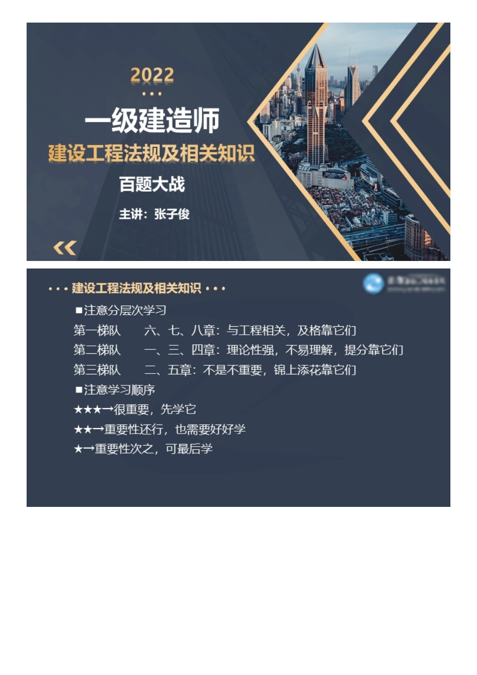 2022一级建造师工程法规百题大战（一）.pdf_第1页