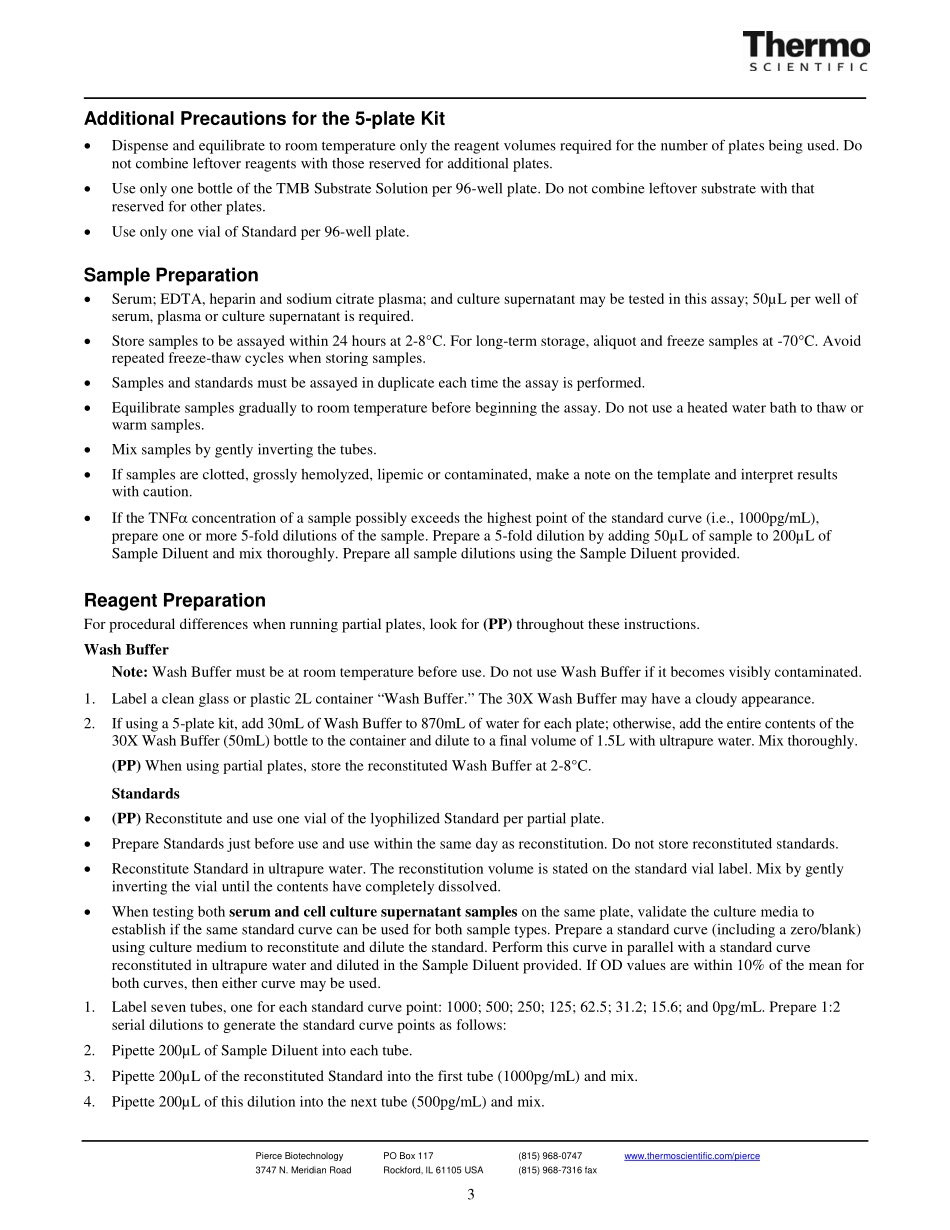Human TNF alpha ELISA Kit(1).pdf_第3页
