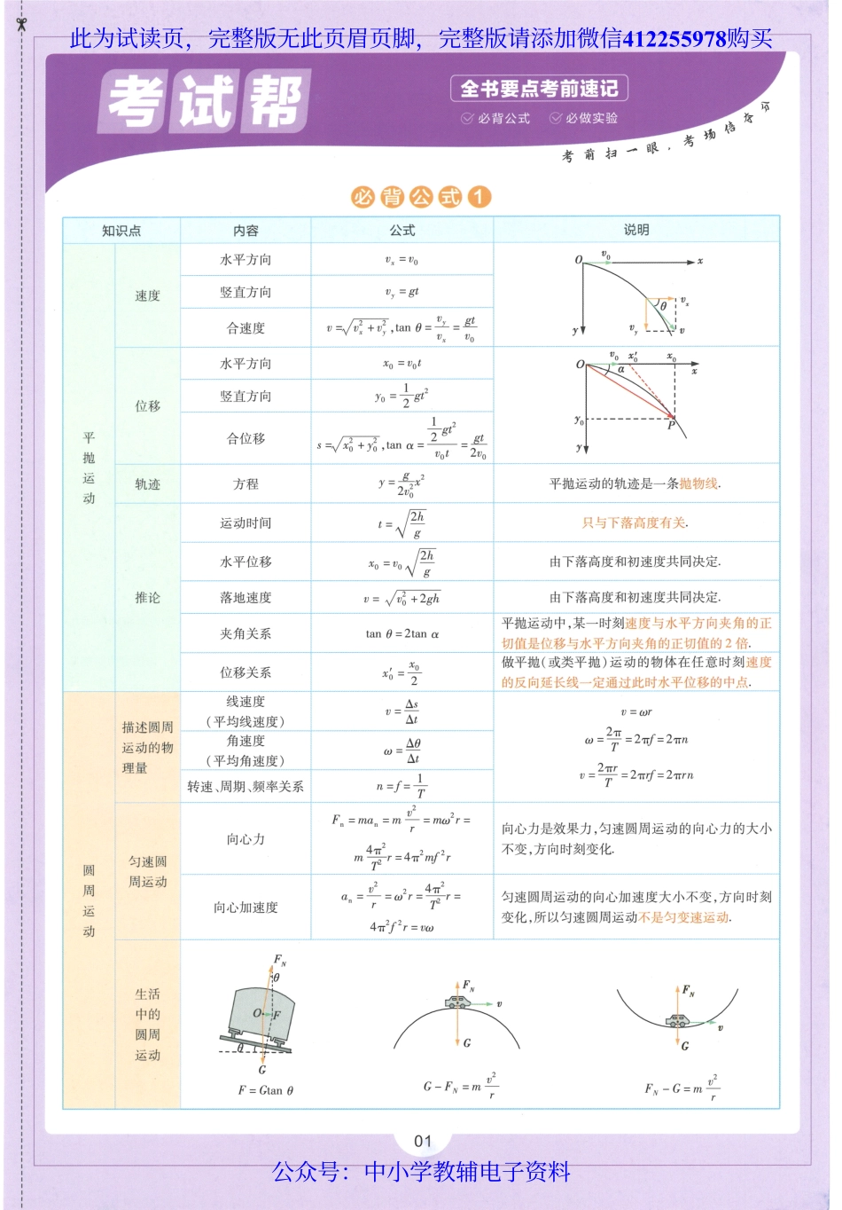 试看－【4】《高中教材帮》物理（RJ）必修2（2023版）.pdf_第2页