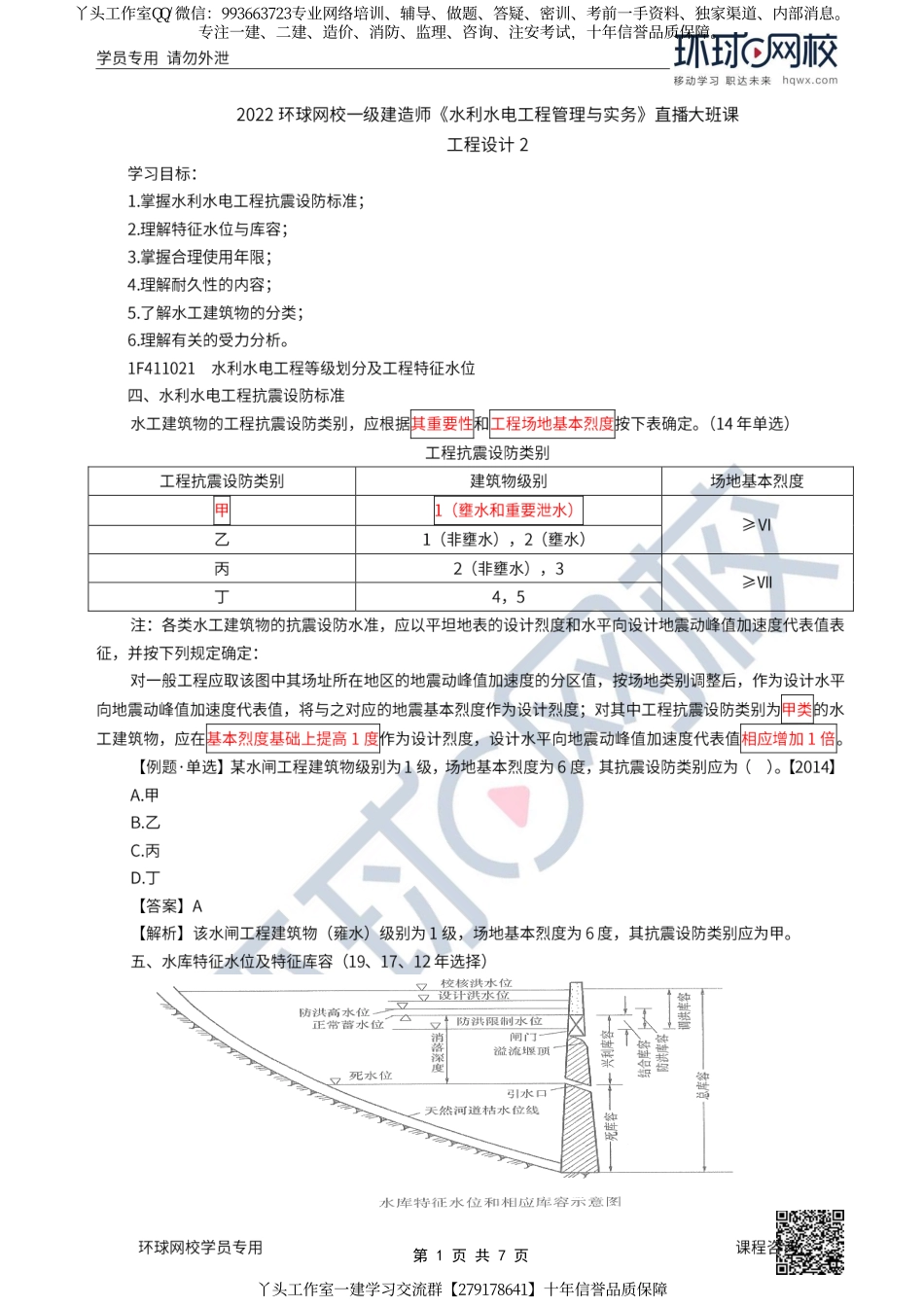 07、2022一建水利直播大班课（四）-工程设计2.pdf_第1页