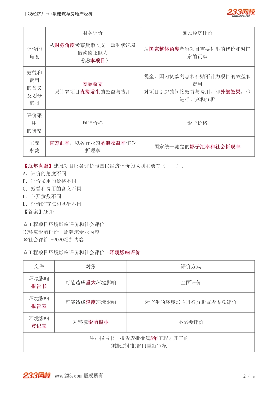22中级《建筑与房地产经济》教材精讲班-李轻舟-工程项目可行性研究（三）.pdf_第2页