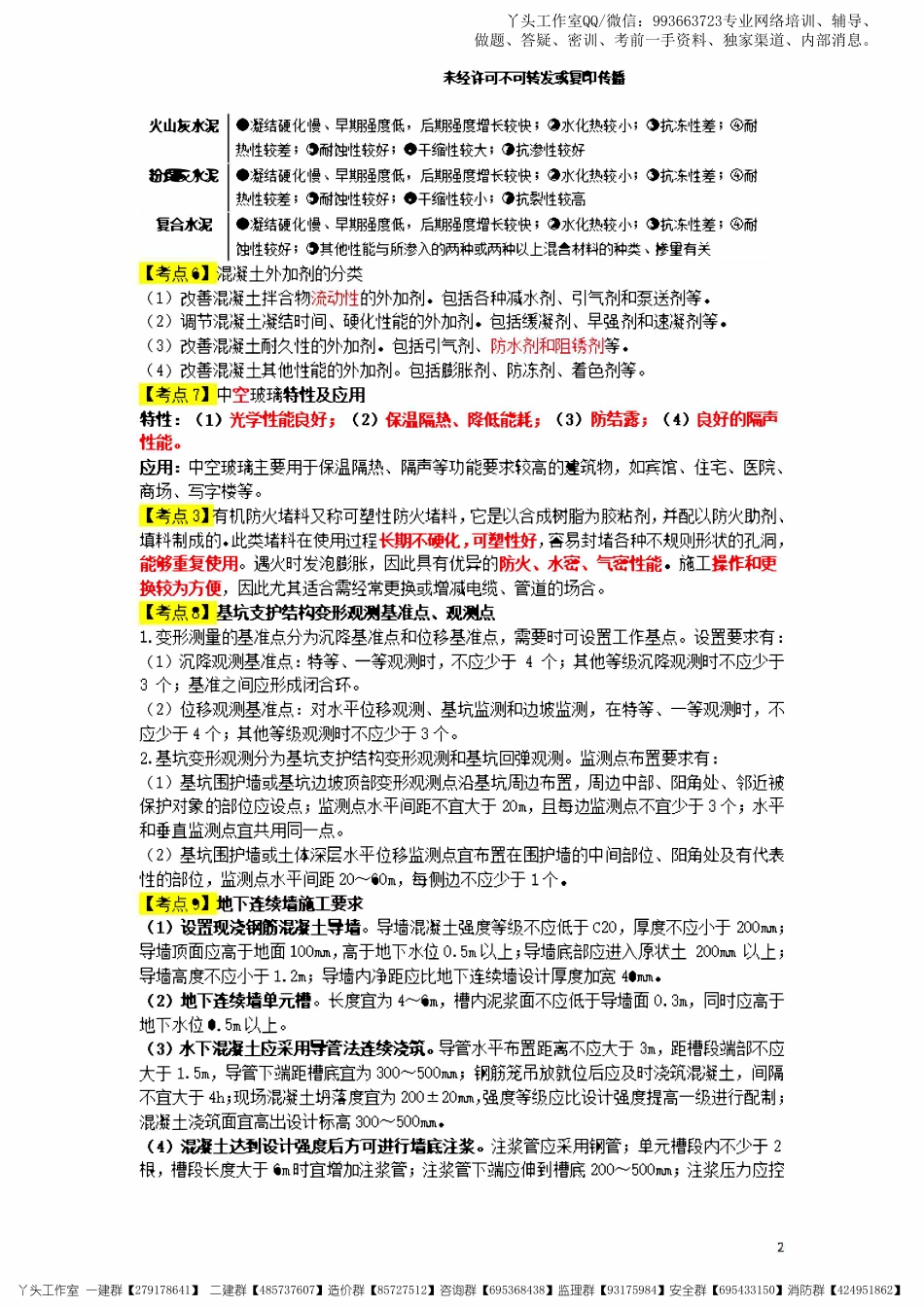 07-天一-22一建《建筑实务》考前八页纸.pdf_第2页