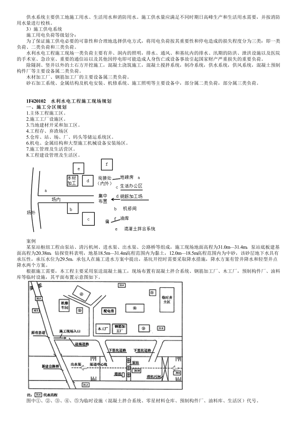 55、1F420090第01讲　施工工厂设施和施工现场规划.pdf_第2页